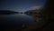 A timelapse of Derwentwater in the English Lake District on a moonlight night