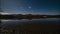 A timelapse of Derwentwater looking towards Catbells in the English Lake District on a moonlight night