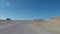 Timelapse of driving through the Negev desert in Israel