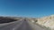 Timelapse of driving through the Negev desert in Israel