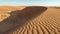 Timelapse Dunes and wind in Arabian Desert, Dubai, UAE