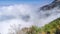 Timelapse footage of China Mountain Lu sea of clouds landscape in late autumn