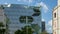 Timelapse footage of clouds over Buildings in Barcelona