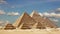 Timelapse Of The Great Pyramids In Giza Valley, Cairo, Egypt