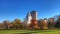 Timelapse of the Hartford Connecticut Skyline on a sunny day