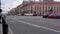 Timelapse heavy traffic in Nevsky Prospekt, in ordinary day.