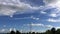 TimeLapse High voltage pole and clouds.