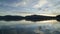 Timelapse Lake Tekapo sunrise over calm lake