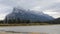 Timelapse Mount Rundle near Banff, Canada 4K