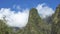 Timelapse - Moving clouds over the Iao needle