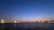 Timelapse - Night view of Tokyo Bay Area