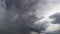 TimeLapse overcast sky In the time of cloud formation as rain, rainy season
