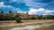 Timelapse of people walking through the Circus Maximus, Rome