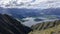 Timelapse Roys Peak a popular hiking destination