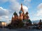 Timelapse of Saint Basil`s Cathedral