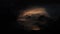 TimeLapse of Scary dark storm clouds & creepy black stormy rain cloudscape