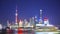 Timelapse of Shanghai skyline 4k