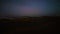 A timelapse of starry sky at Sahara desert in Morocco wide shot panning