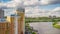 Timelapse of summer day on Moscow river