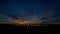 Timelapse during sunrise of The Ribblehead Viaduct a Grade II listed structure