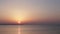 Timelapse Sunrise on the sea. Mediterranean Sea. Antalya, Turkey. HD 1920x1080.