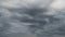 Timelapse thunder sky with white cumulus clouds