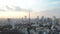 Timelapse tokyo tower and sunset sky