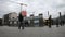 Timelapse: Tourists at Berlin Wall Remains at Potsdamer Platz in Berlin