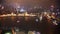 Timelapse of Traffic and cityscape of Shanghai at night , Shanghai, China