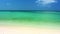 Timelapse tropical beach in sunny day on the
