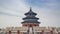 Timelapse video crowd of tourist in Temple of Heaven in Beijing capital city, China