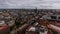 Timelapse of a view over central Hamburg seen from St. Michaelis Church