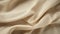 Timeless Elegance: Beige Silk Draperies With Sculptural Quality