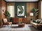 Timeless Elegance: Green Living Space