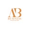 A Timeless Emblem of Class and Refinement. This logo features two letters forming the initials AB in an elegant brown color