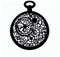 Timeless Pocket Watch Silhouette