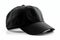 Timeless Style, Empty Black Cap Mockup on White Background