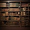 Timeless wisdom Antique bookshelves hold a wealth of vintage law