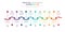 Timeline for 1 year, 12 months, infographics month planner design vector 12 steps