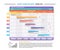 timeline gantt chart infographic template background