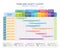 timeline gantt chart infographic template backgrounds