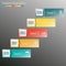 Timeline Infographics template. Step infograph. Vector illustration