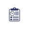 timesheet and time tracking icon