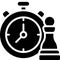Timestamp icon, Cryptocurrency related vector