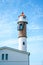 Timmendorf lighthouse on the island of Poel on the Baltic Sea