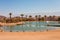 The Timna Lake in the Negev desert