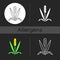 Timothy grass dark theme icon