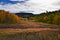 Timpanogos back panoramic views, Willow Hollow Ridge, Pine Hollow Trail hiking trail Wasatch Rocky Mountains, Utah. USA