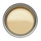 TIN OF BEIGE PAINT ON WHITE BACKGROUND