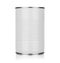 Tin can for preserve food. Template for product design mock-up. Isolated